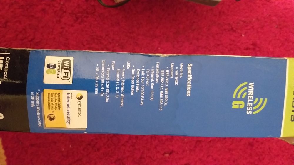 Compact Wireless G router