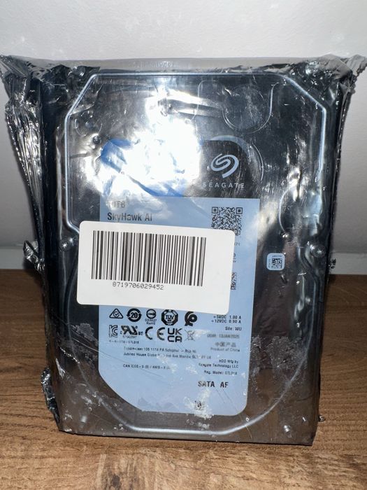 Seagate SkyHawk AI 10TB ST10000VE001 NOWY / gwarancja 2030 / NVR CCTV