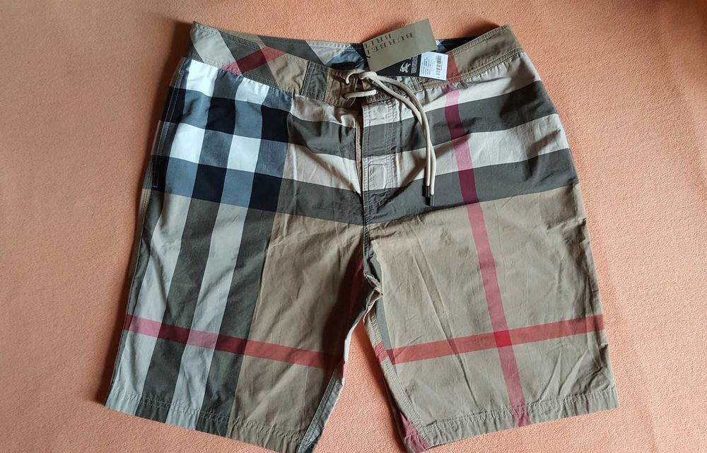 BURBERRY Spodenki XL-XXL Odbiór osobisty