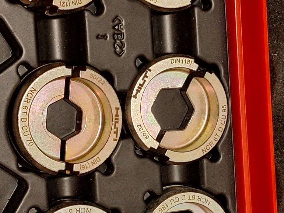 Zestaw matryc Hilti NCR Die Set (NCR 60-A) - Komplet CU 6-300 idealny