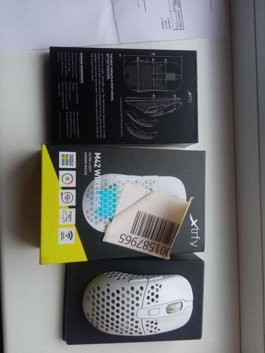 Мышка XTRFY m42 wireless WHITE