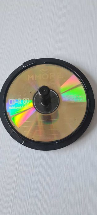 Conjunto de CDs Virgens em Cakebox ou Caixa Individual Nunca Usados