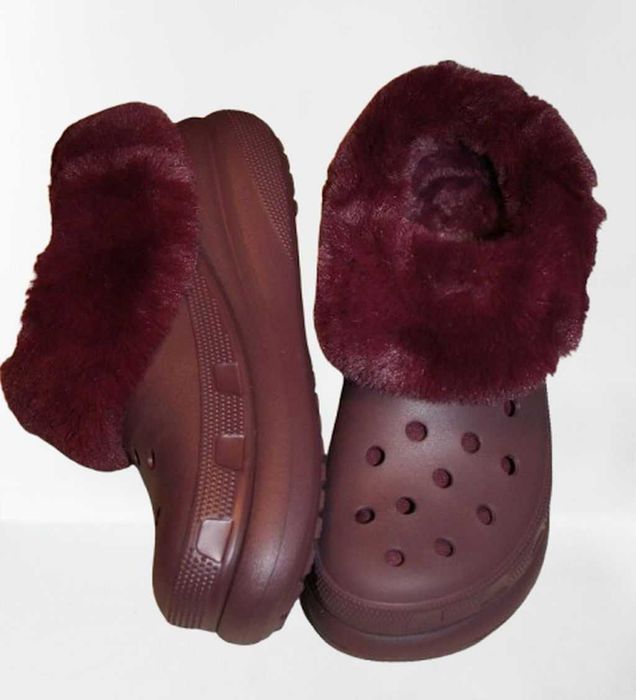 Crocs na futerku damskie