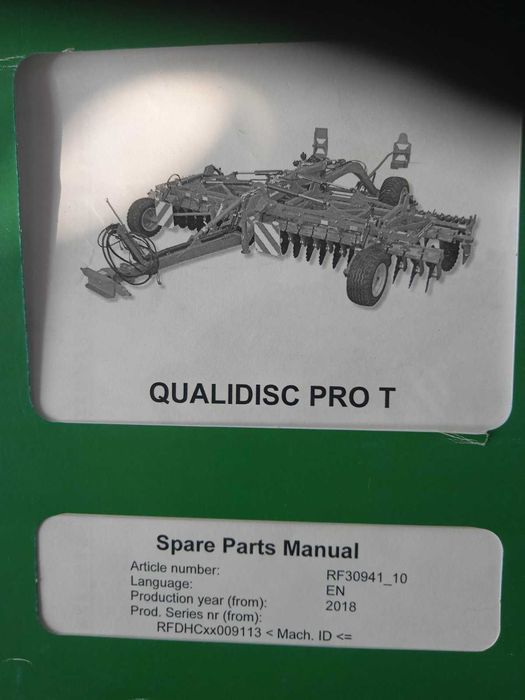 Дискатор Kverneland Qualidisc 6000T