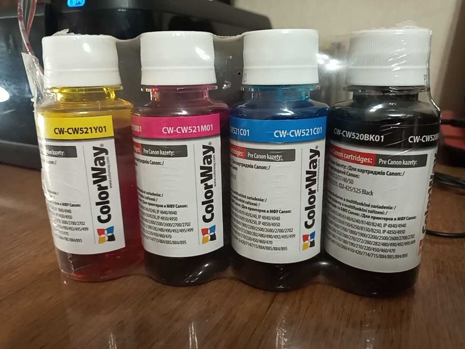 Чорнило/фарби для струйного друку принтера (БФП)