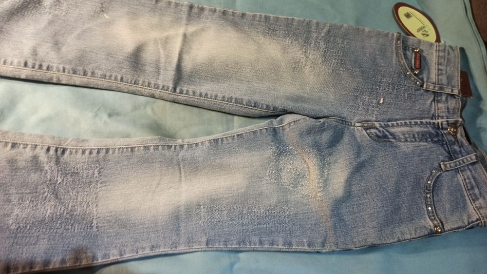 JUKE JEANS 22 spodnie jeansowe długie Blue exclusive edition