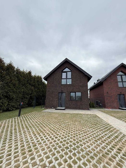 Nowoczesny wolnostojący dom | cegła ręcznie formowana | ogród 338 m²