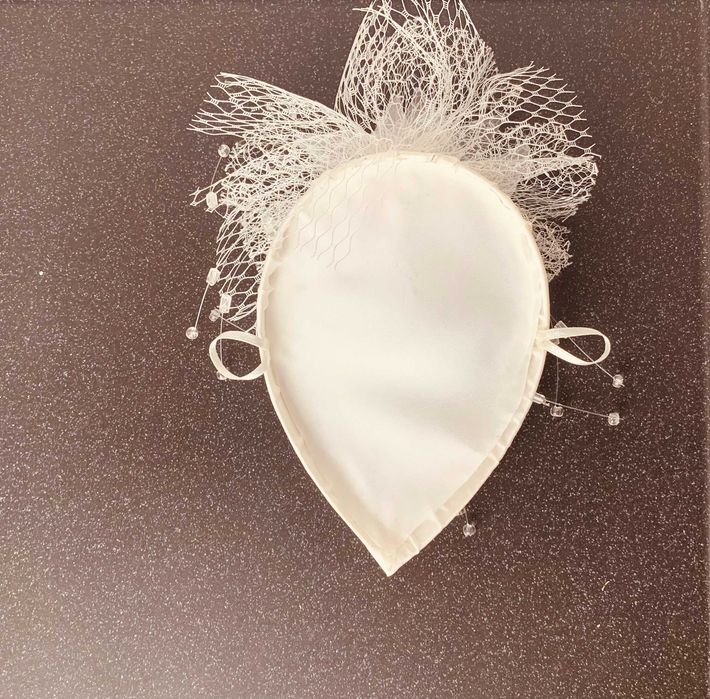 nowy stroik ślubny designerski futurystyczny kryształy wsuwki glamour