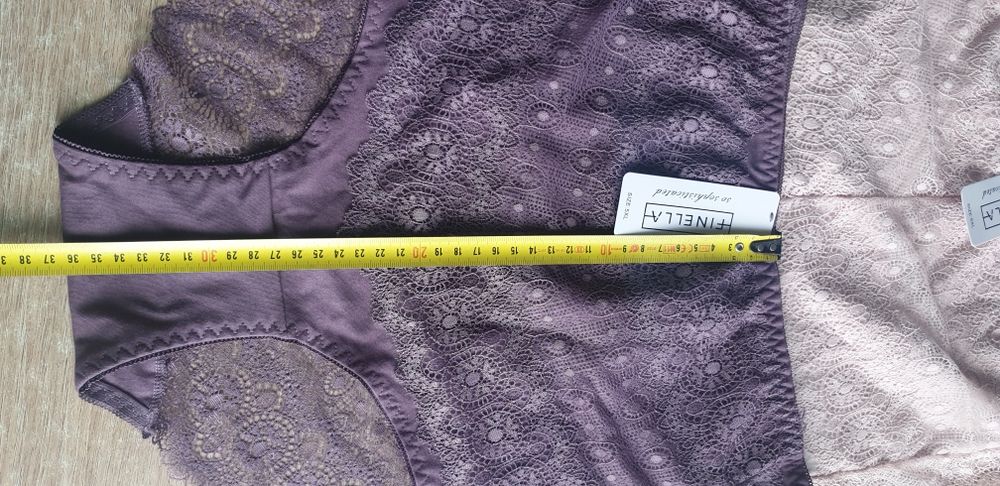 3×Damskie majtki figi z wysokim stanem 5XL