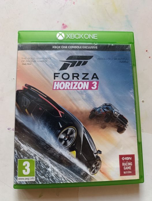 Продам игровой диск FORZA horizon 3 на X-Box one
