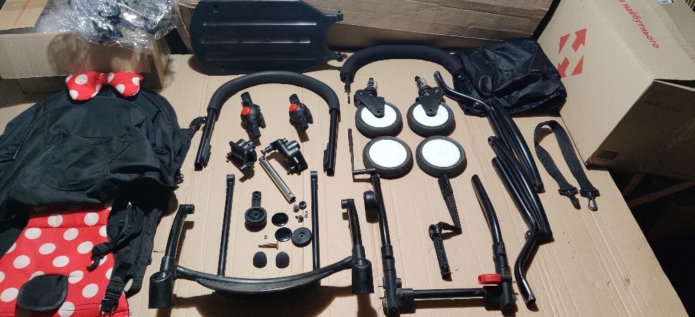 YOYA РАЗБОРКА детской коляски запчасти yoyo 165 175 plus ремонт колес ...
