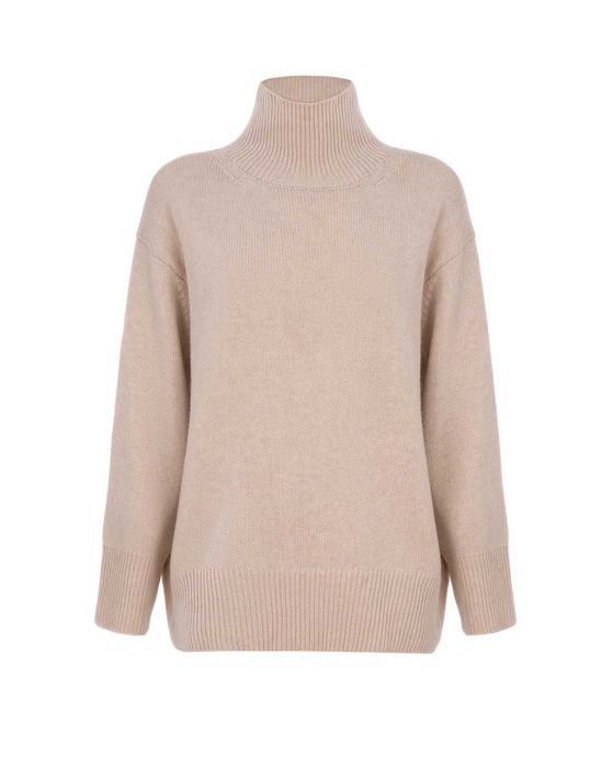 Светр KNITEL вовняний, гірчичний