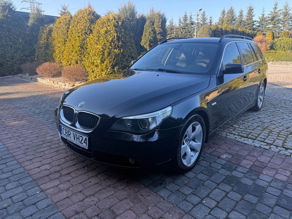 BMW Seria 5 3.0Diesel skóry panorama czarna metallic możliwa zamiana