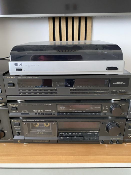 Wieża Technics plus kolumny Tonsil