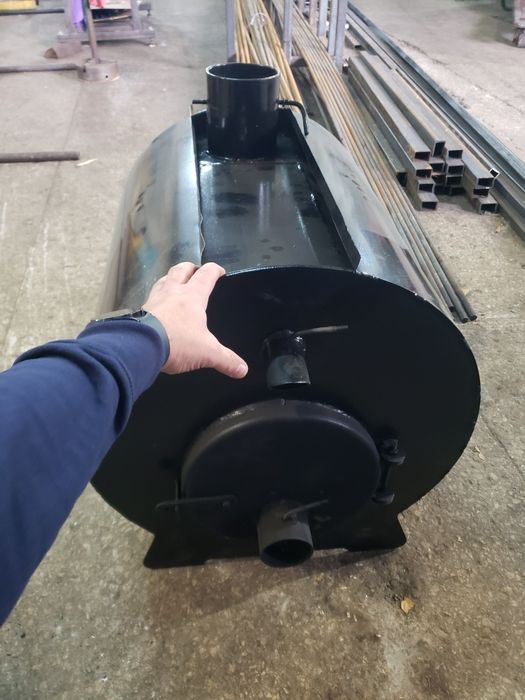 Піч Вільха 8кВт Вектор8 метал 4мм