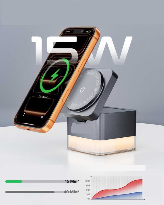 Stacja ładująca Apple Watch i iPhone do Magsafe, 3 w 1