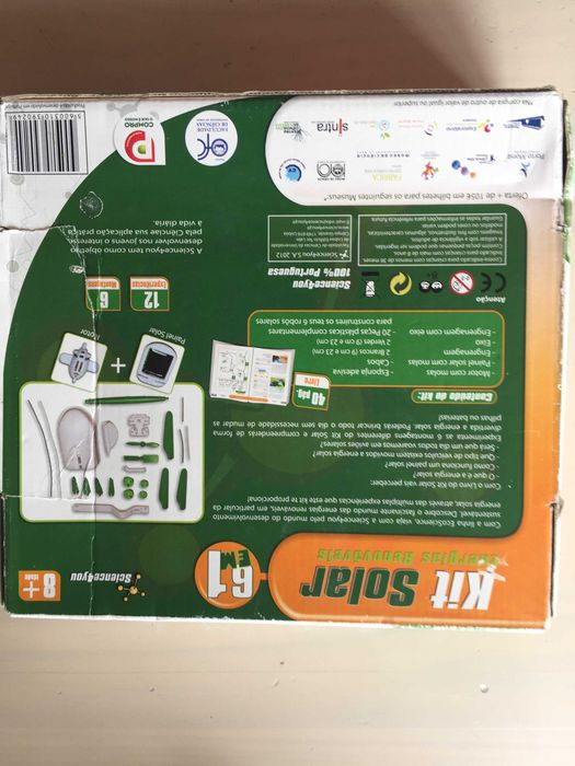 Kit Solar Energias Renováveis (6 em 1)-Science4you-Crianças + 8 anos