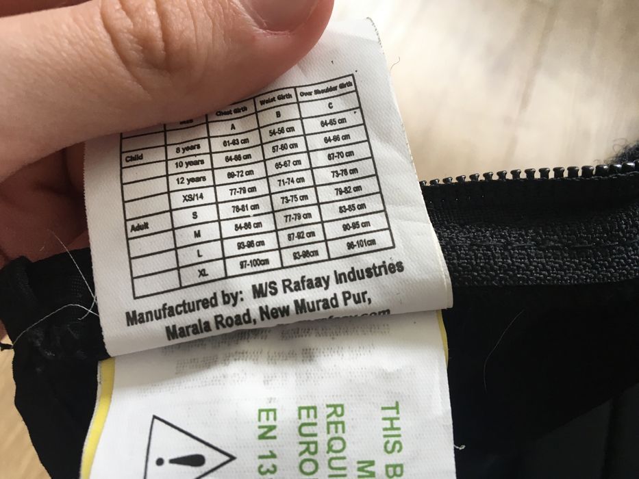 Kamizelka jeździeck START