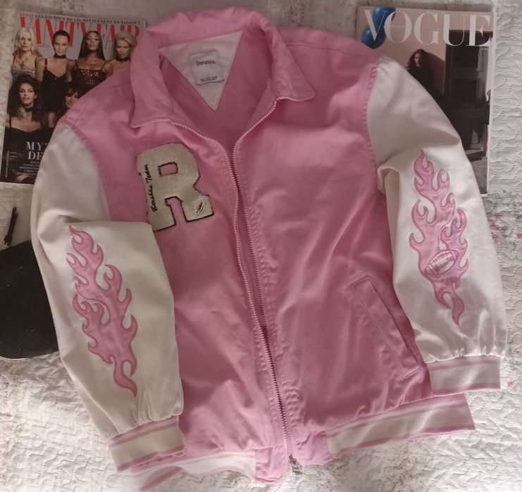 Джинсовий ромпер Bershka