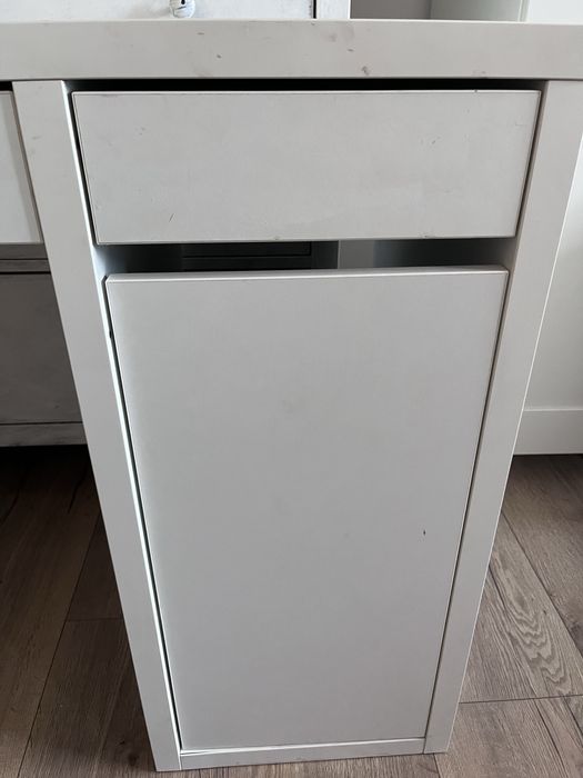 Biurko ikea białe