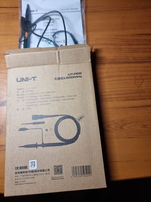 Щуп для осциллографа 200 МГц (UNI - T)