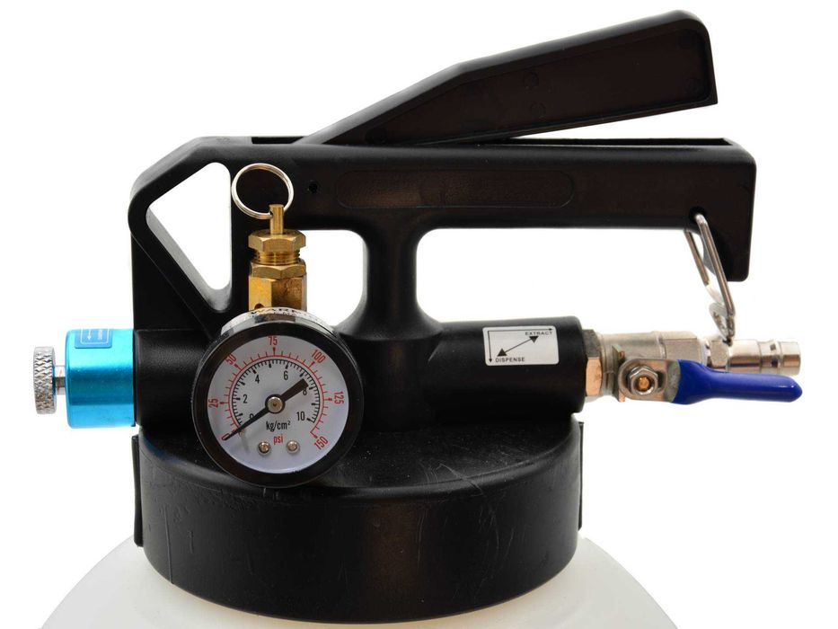 Bomba pneumática para encher óleo em transmissões + adaptadores