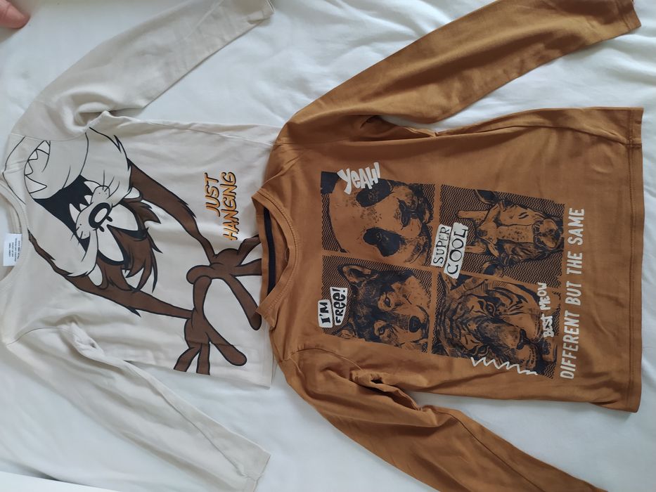 Dwie bluzki z długim rękawem Pepco 128