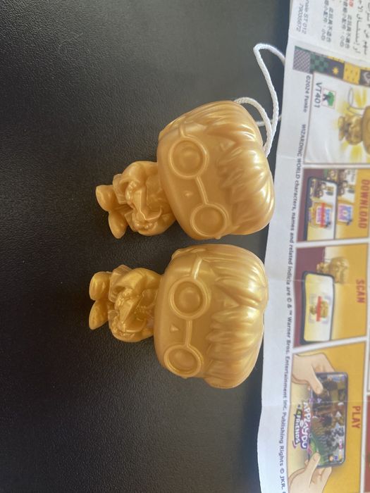 Рідкісна фігурка золотого Гаррі Поттер кіндер джой