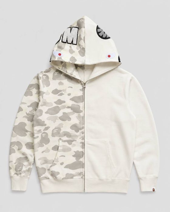 Зип худи Bape Shark фосфорное 2026
