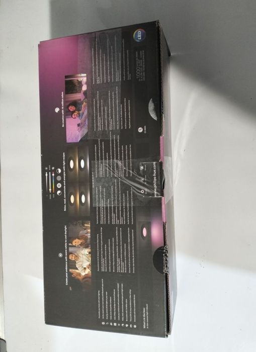 Hue White and Color Ambiance Slim Einbauleuchte 90mm