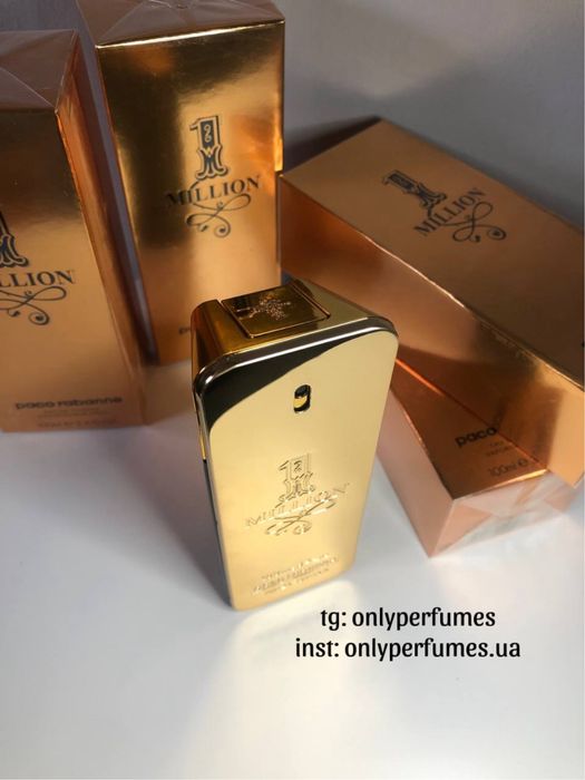 Духи чоловічі Paco Rabanne One Million, Parfum, Lucky. 1 Ван Милион