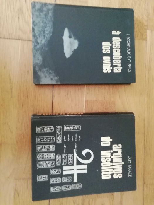 livros á descoberta dos ovnis / arquivos do insólito