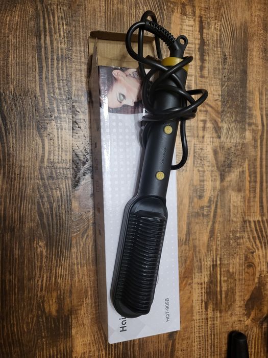 Гребінець-випрямляч для волосся 34Вт HQT-909B