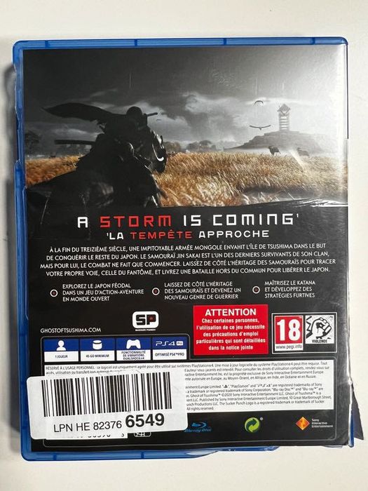 Ghost OF Tsushima PS4 / Playstation 4