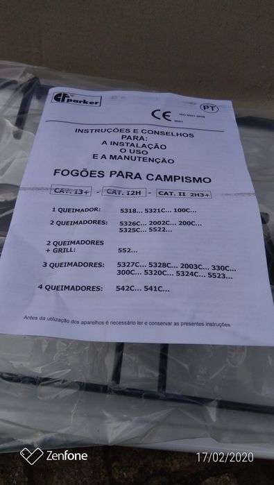 Vendo fogão a gás portátil