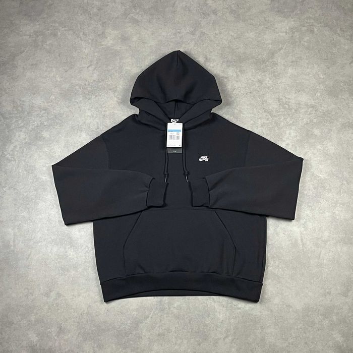 Худі NIKE Skateboarding Fleece Essential Logo Оригінал Чоловіче Чорне Кофта Оверсайз На Осінь Нове