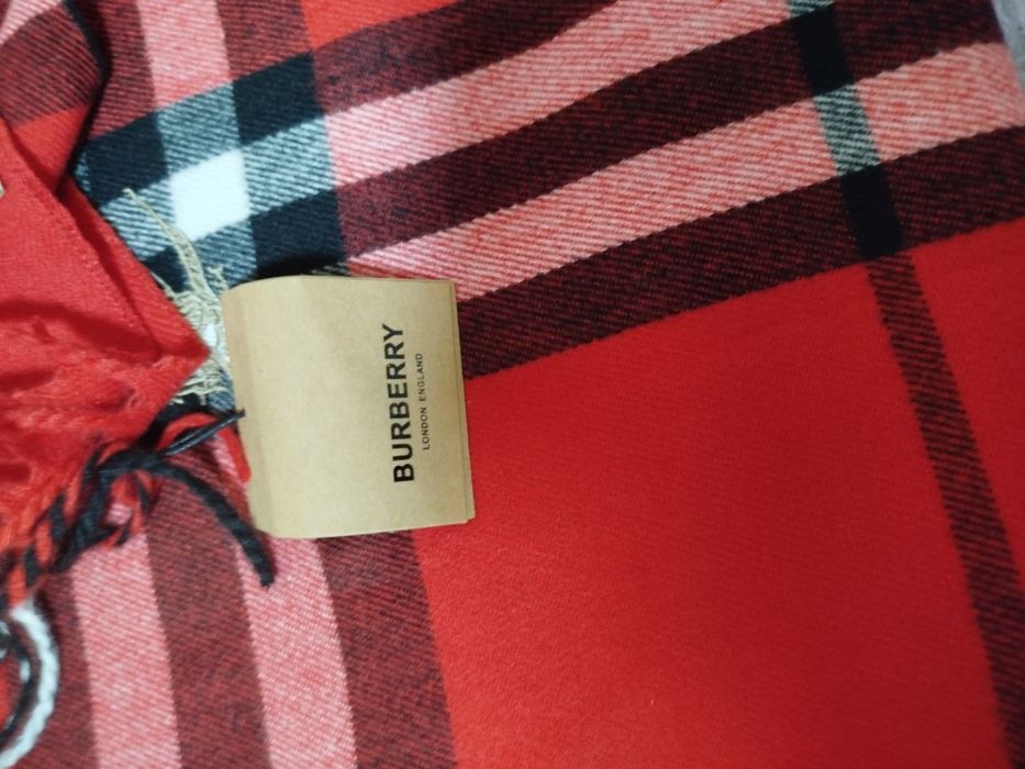 Новый кашемировый шарф Burbery
