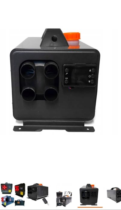 Webasto garażowe na ropę 230v 12v 24v 12kw Bluetooth  pilot 110m2