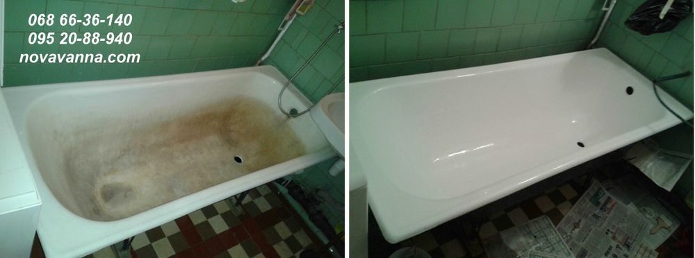 Наливной жидкий АКРИЛ для реставрации ванн (PlastAll) Житомир