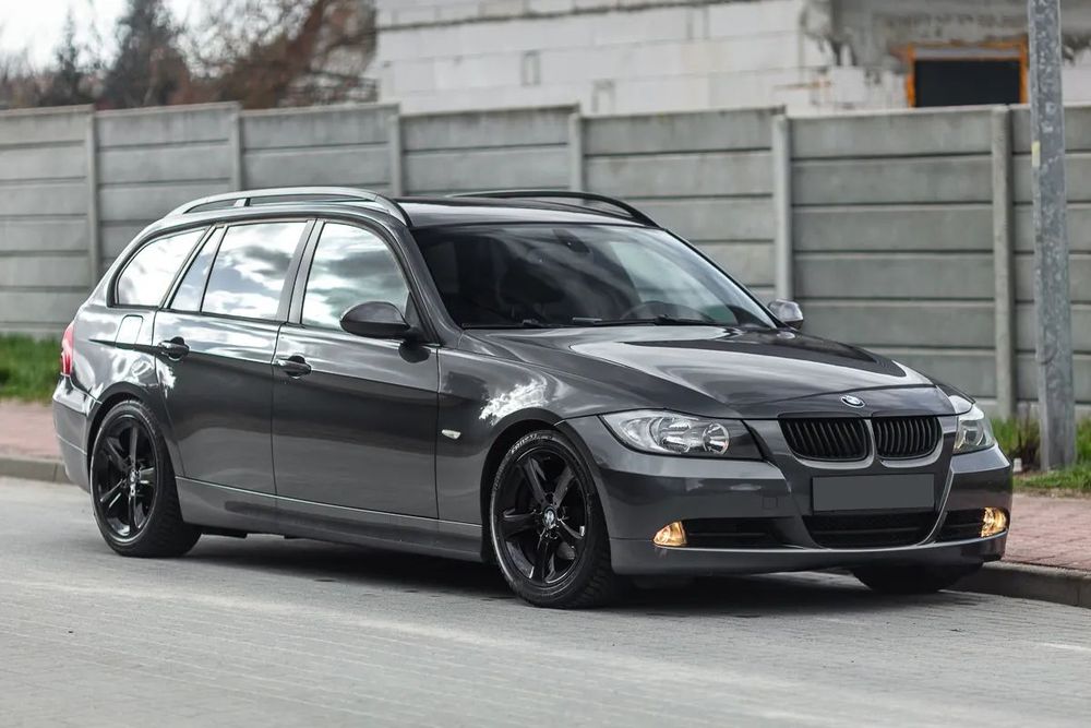 BMW Seria 3 Klima, Skóry, Czarny sufit, Nowe Opony, 2007r. OKAZJA !!!