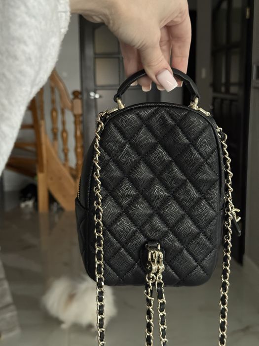 Plecak chanel czarny