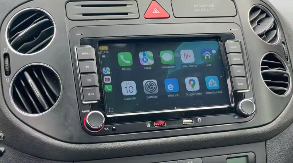 Radio 2din android carplay sirocco golf touran audi passat vw bmw polo