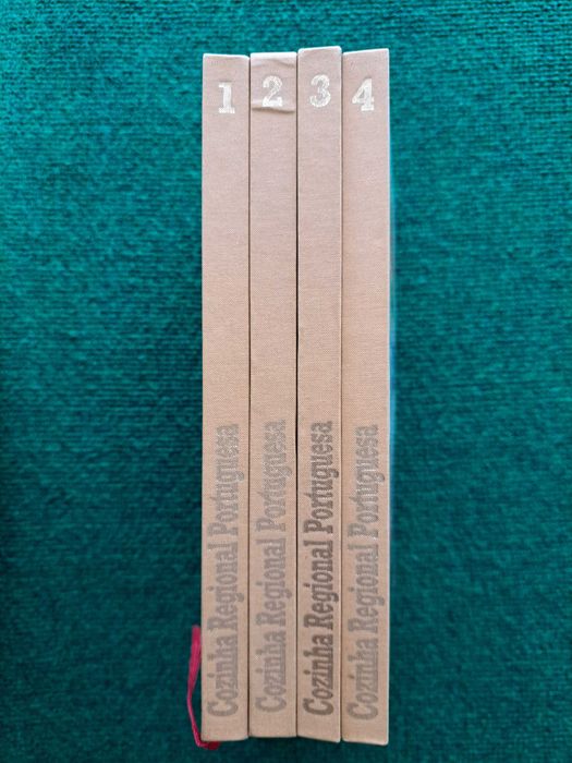 Cozinha Regional Portuguesa - Vols. 1, 3 e 4 - M. Odete Cortes Valente