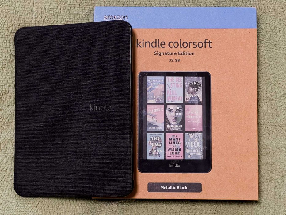 Amazon Kindle Colorsoft Signature Edition (32GB) — новий рідер + чохол
