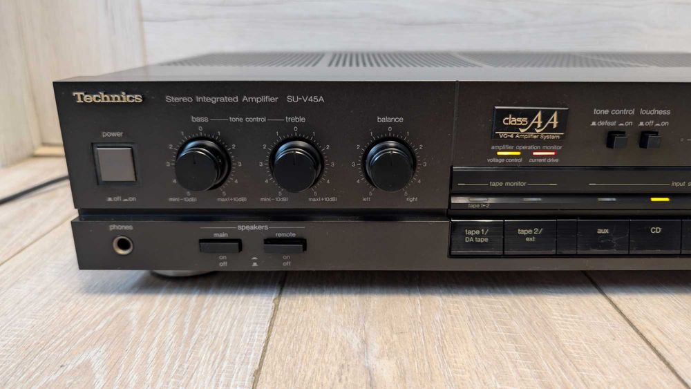 Wzmacniacz Technics SU-V45A ! Czarny ! IDEALNY STAN ! 100 % Sprawny !