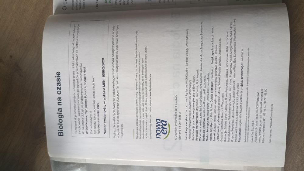 Biologia na czasie klasa 2