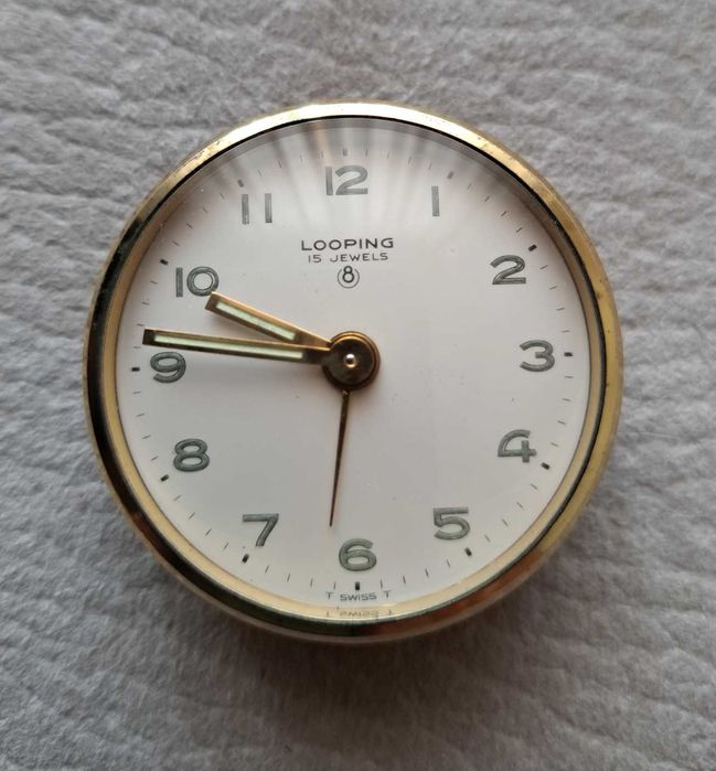 Relógio Despertador LOOPING 8 Dias 15 Jewels