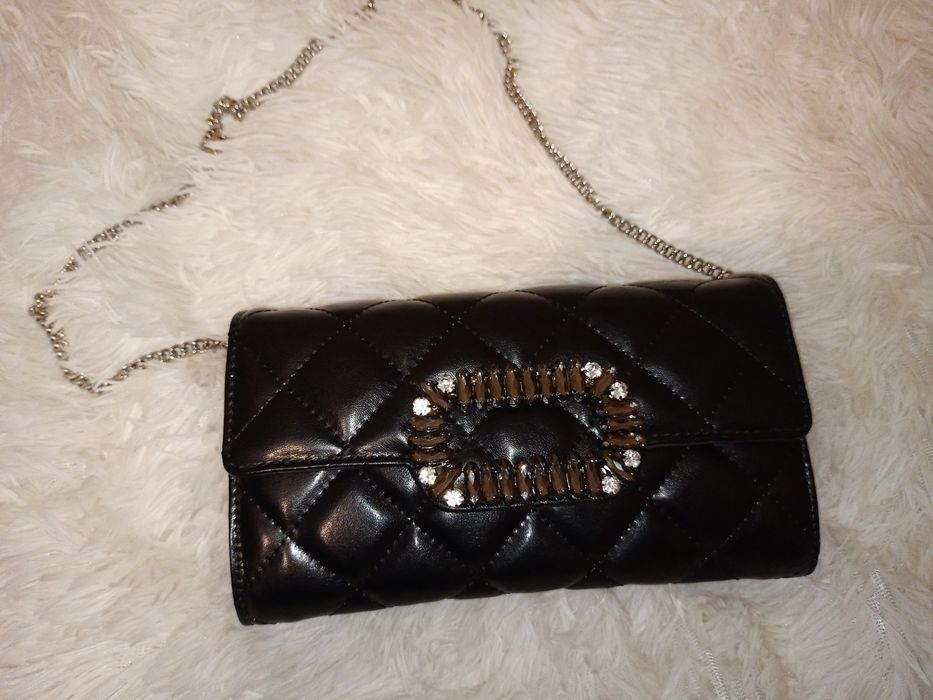 Сумка Miraton через плечо черная,натуральна шкіра натуральная кожа мяг