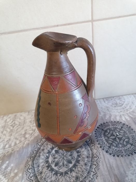 Jarras decorativas de barro