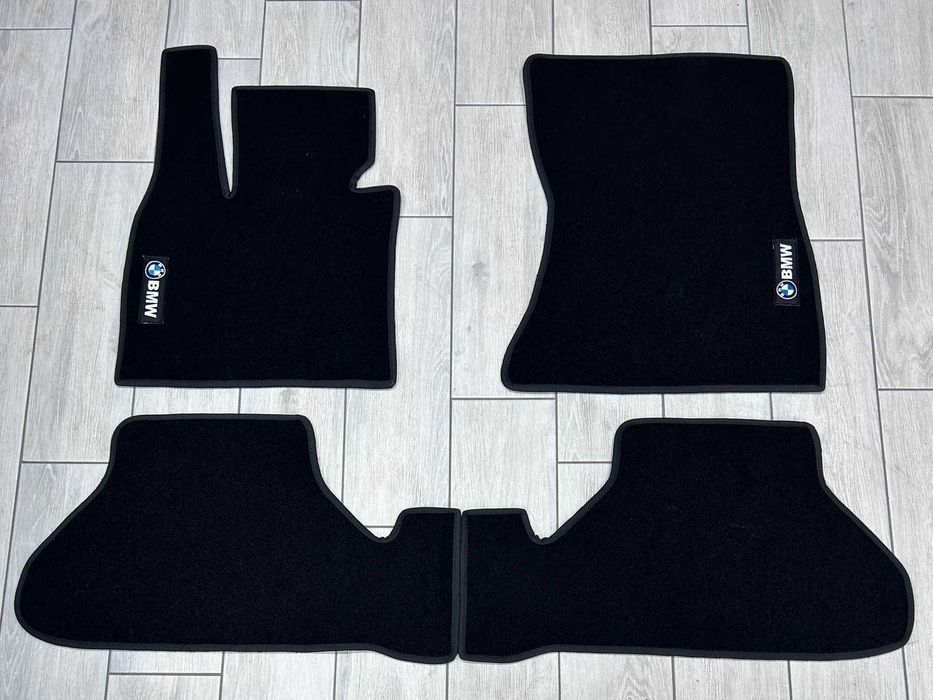 Авто коврики в салон ворс BMW G30 F30 F25 F15 F10 E90 E84 E70 E60 E53